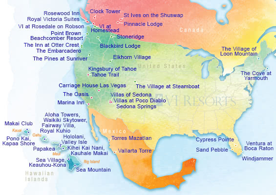Resort map