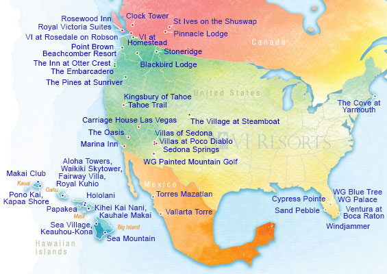 Resort map